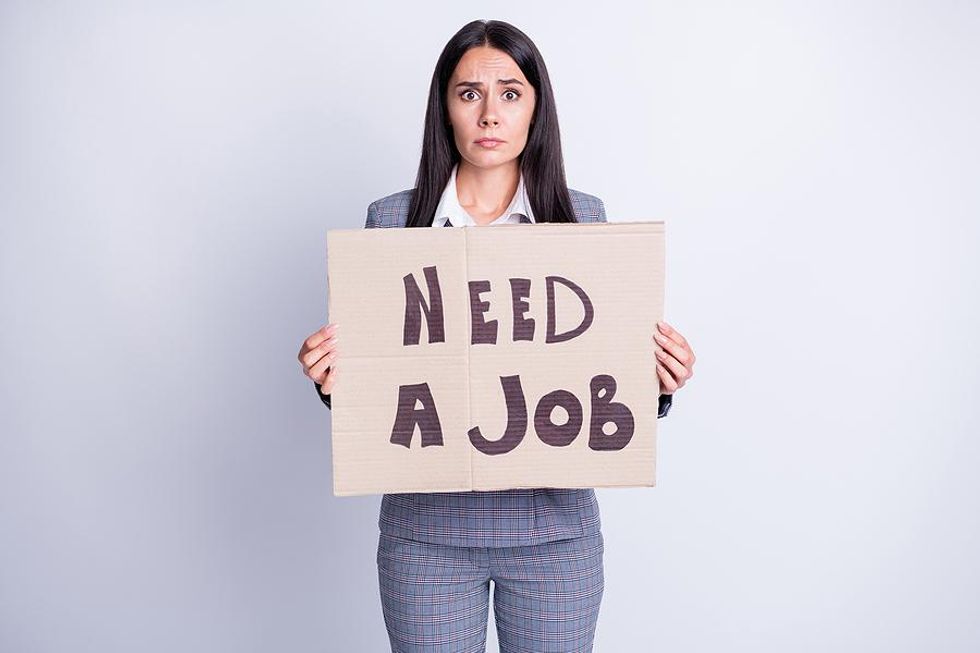 Advertising your unemployment isn't always the best job search strategy.