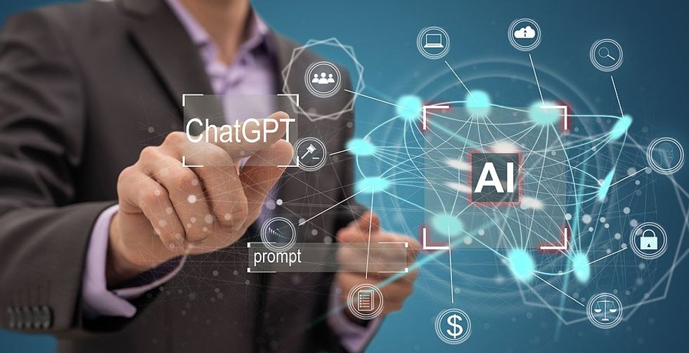 Artificial intelligence (AI), ChatGPT concept