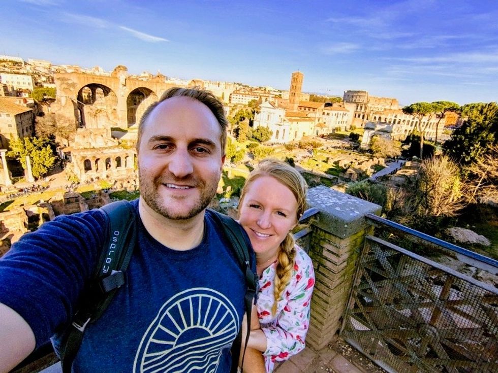 BambooHR employee Dave Barns visited Rome during his "Paid Paid Vacation," which was covered by BambooHR.