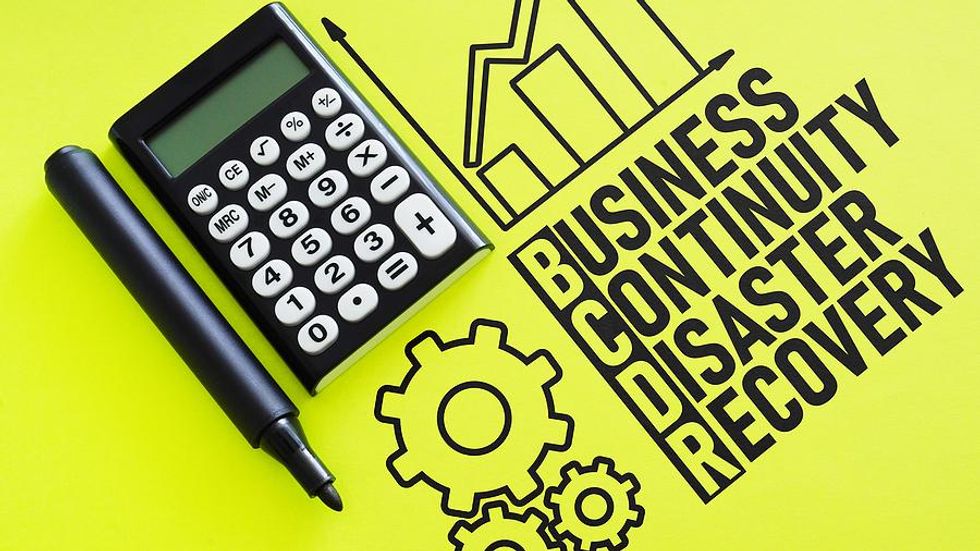 Business continuity and disaster recovery concept