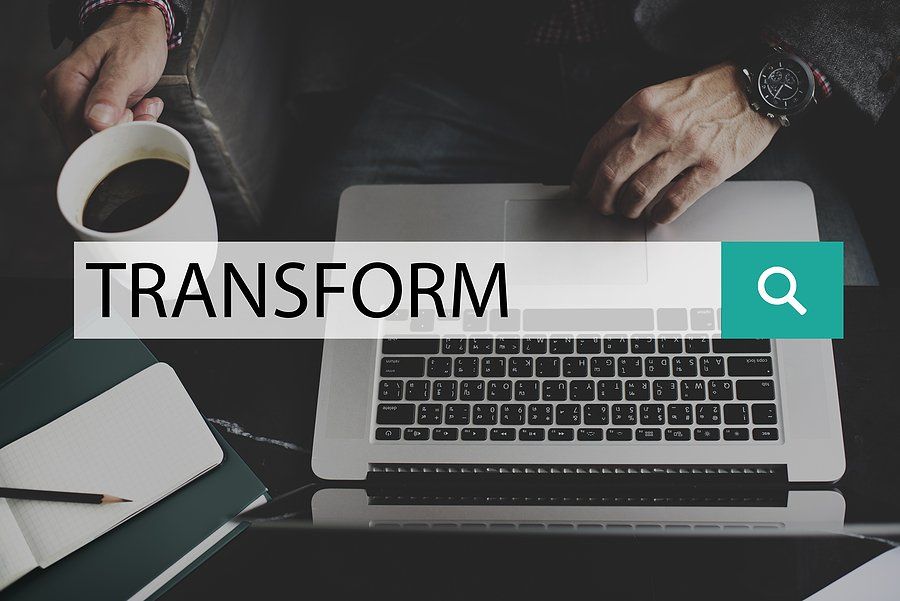 Business transformation concept