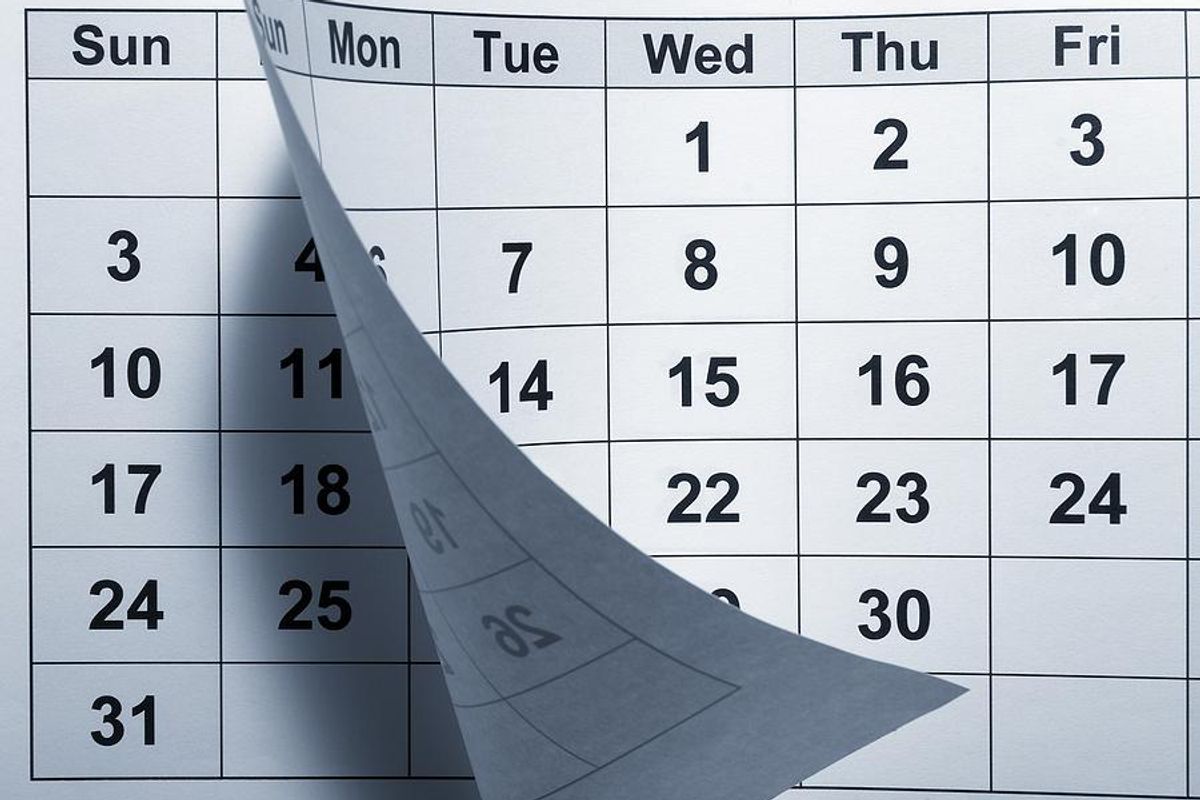 calendar, days, months,