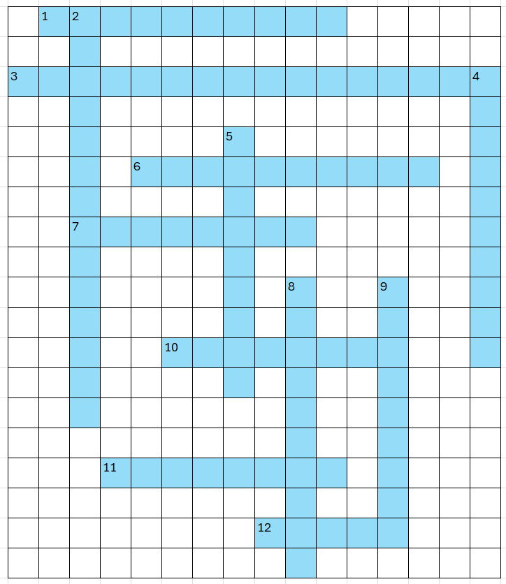 Crossword puzzle