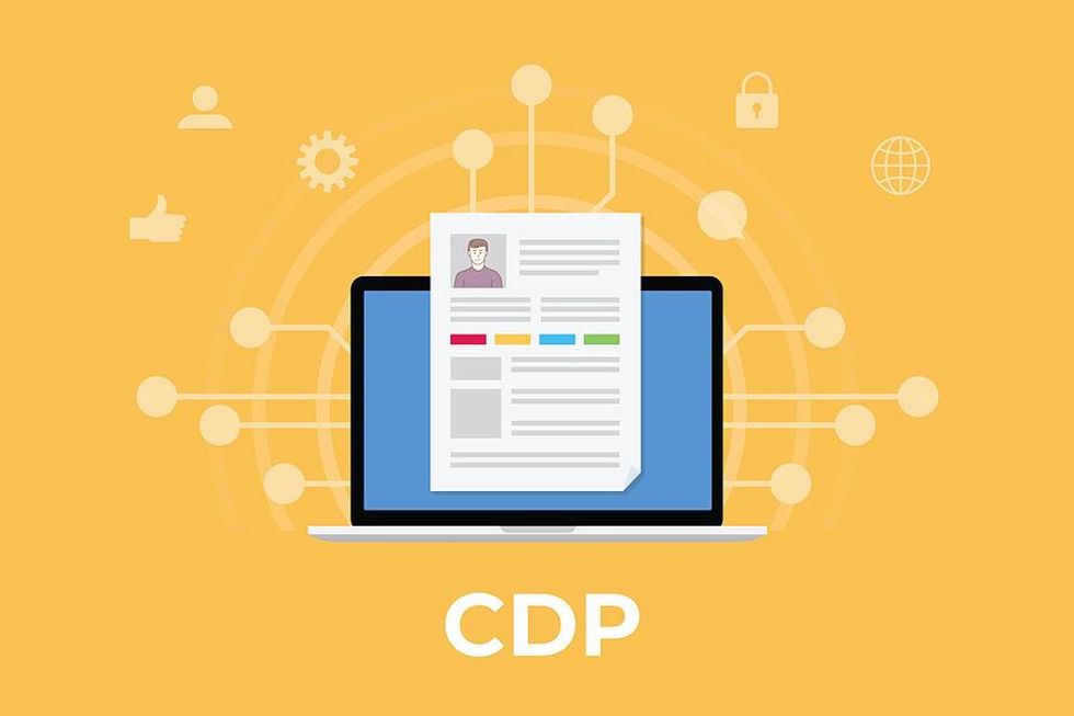 Customer data platform (CDP) concept