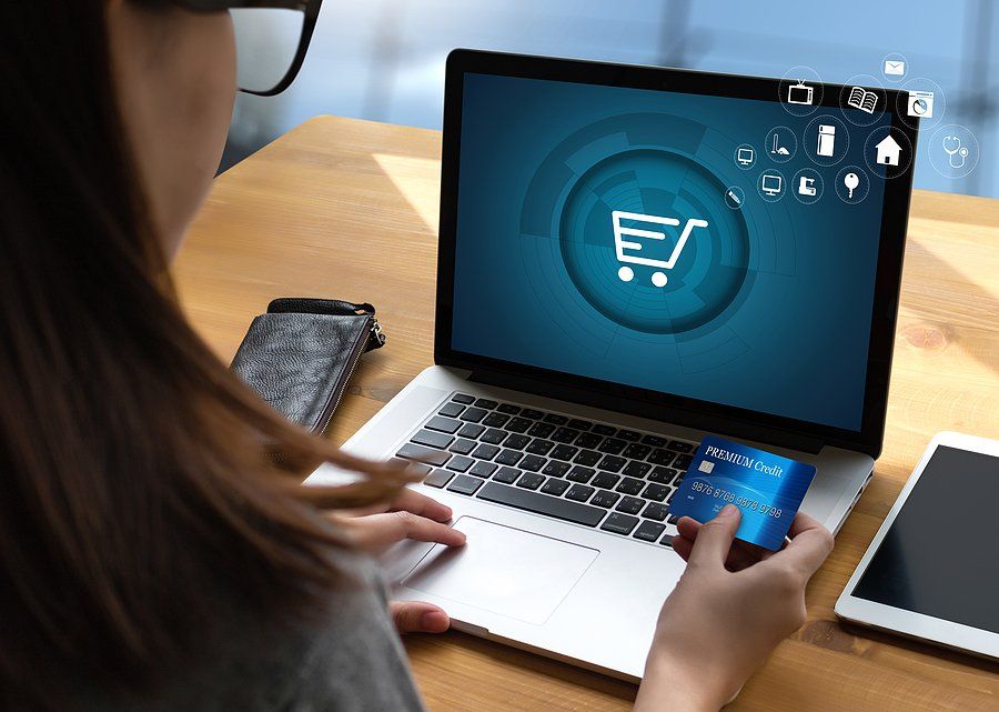 E-commerce and AI concept