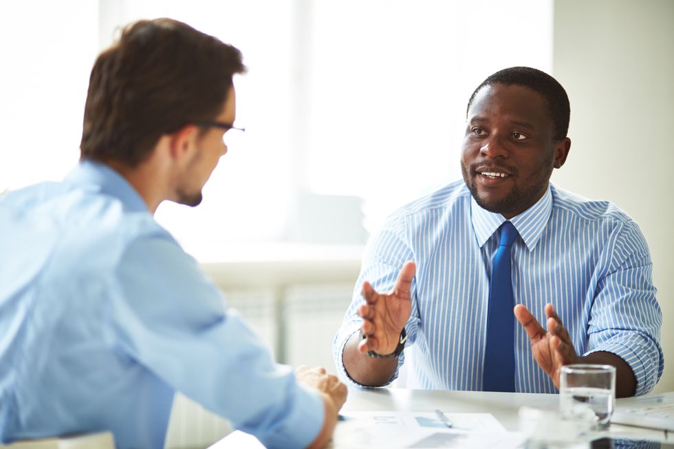 Employee asking for a job promotion