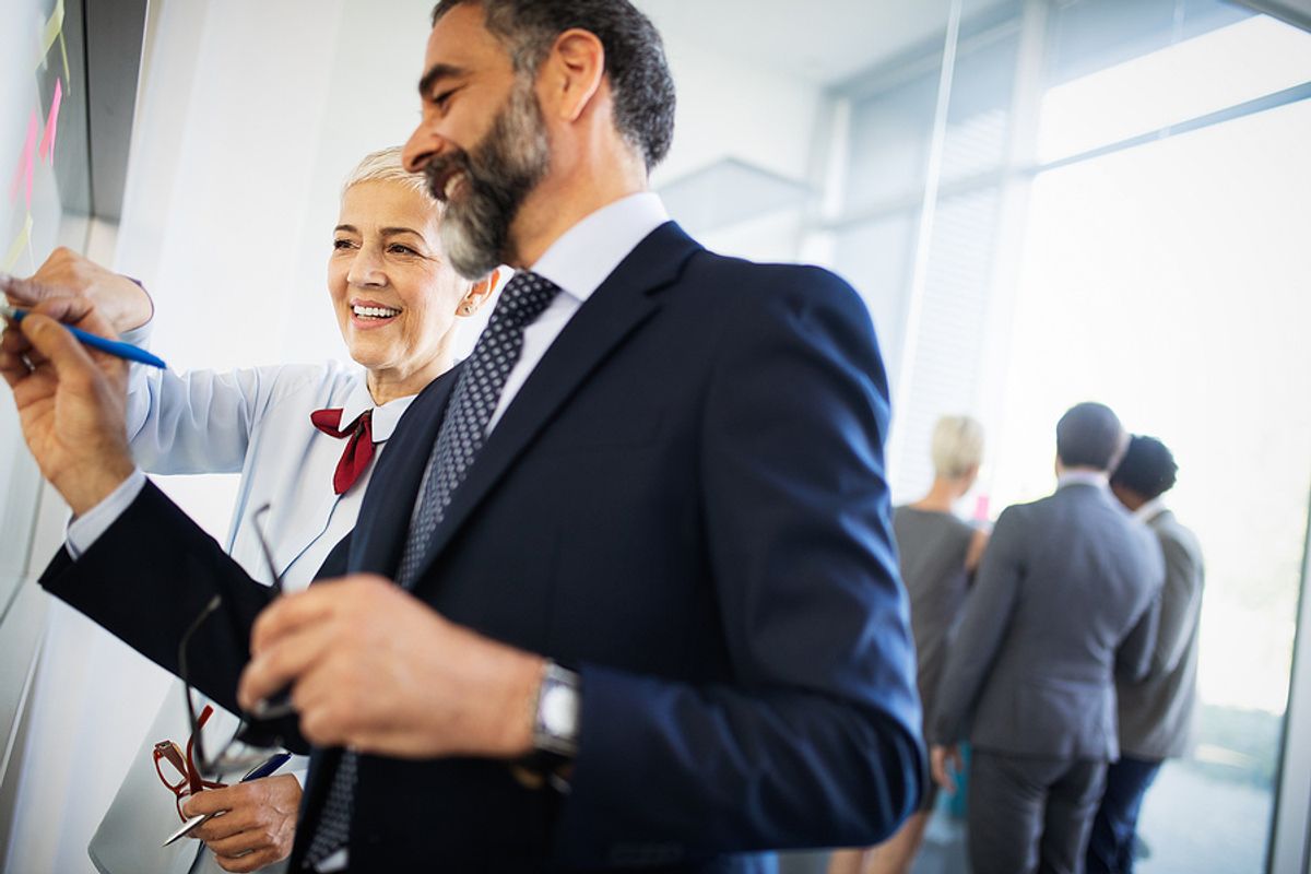 Executive leaders planning how to live their company culture post-COVID-19