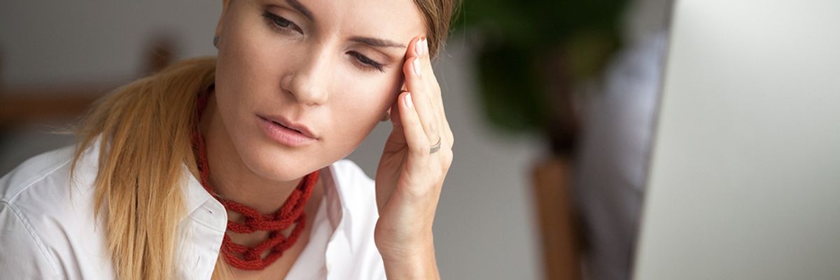 Frustrated employee feels lost on her current career path.