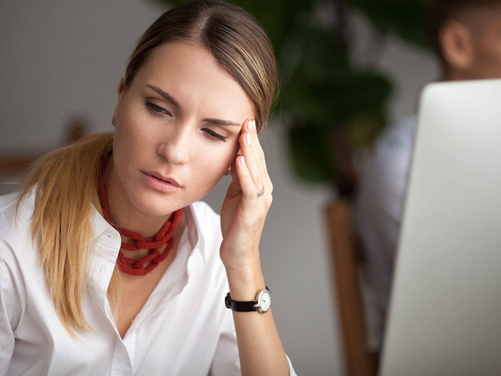 Frustrated employee feels lost on her current career path.