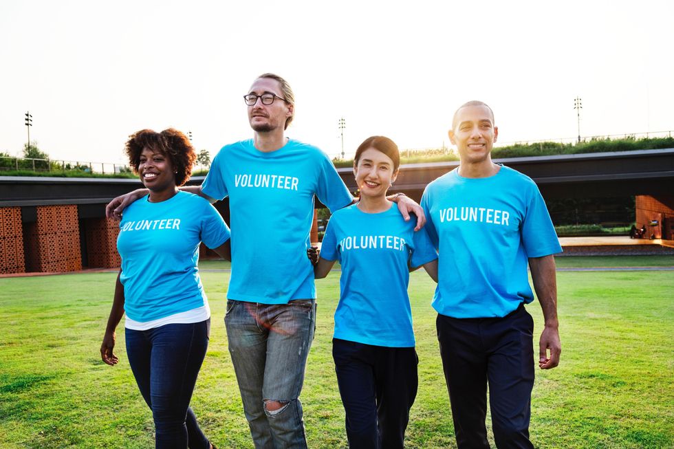 Group of volunteers