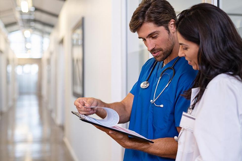 Healthcare workers avoiding feeling compassion fatigue