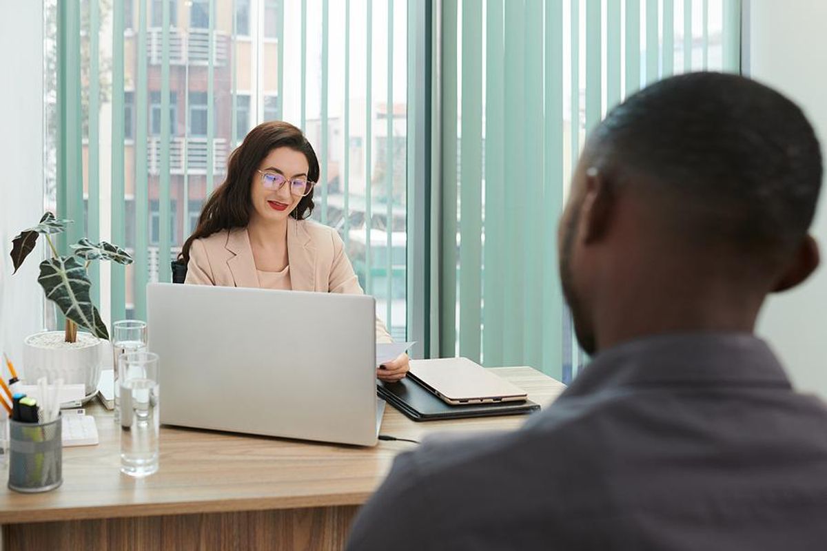 Hiring manager asks job candidate a tough interview question