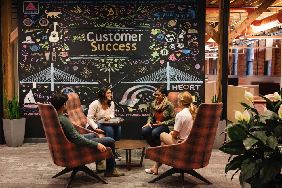 HubSpot employees collaborate often about the best ways to ensure customer success.