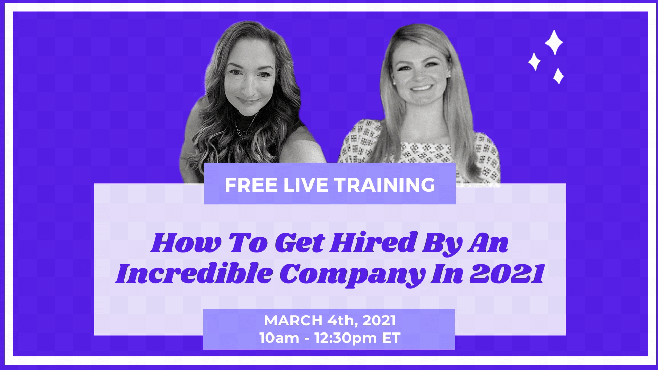LIVE: Getting Hired By Incredible Companies