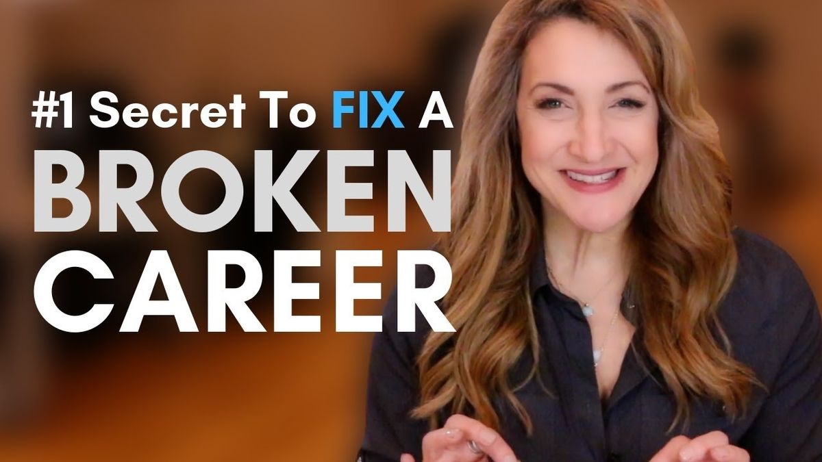 How To Fix Your Broken Career In 2020