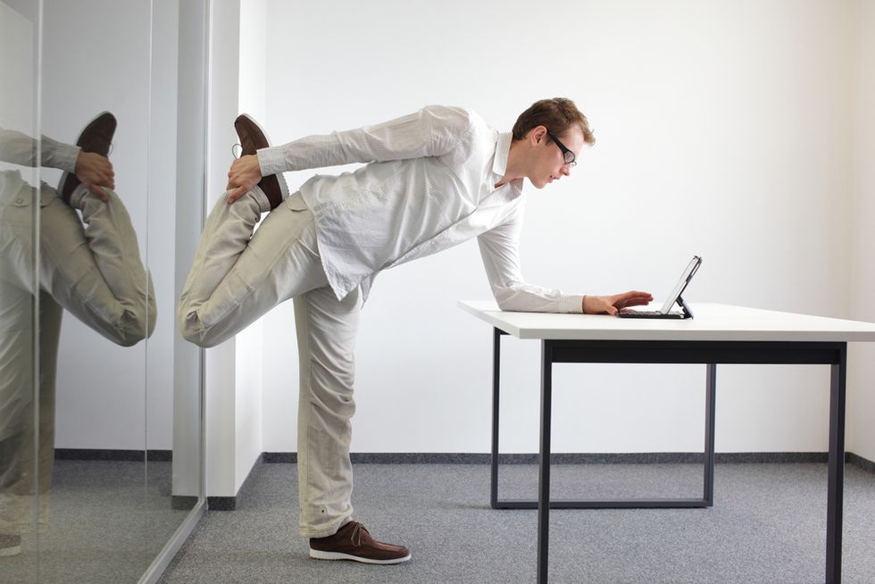 6 Sneaky Ways To Exercise At Work