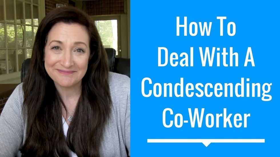 How To Deal With A Condescending Co-Worker