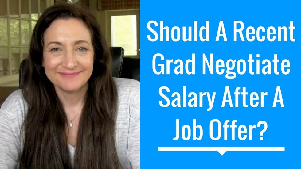 Should A Recent Grad Negotiate Salary After Getting A Job Offer?