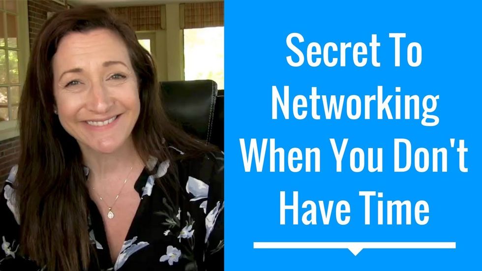 The Secret To Networking When You Don't Have Any Time