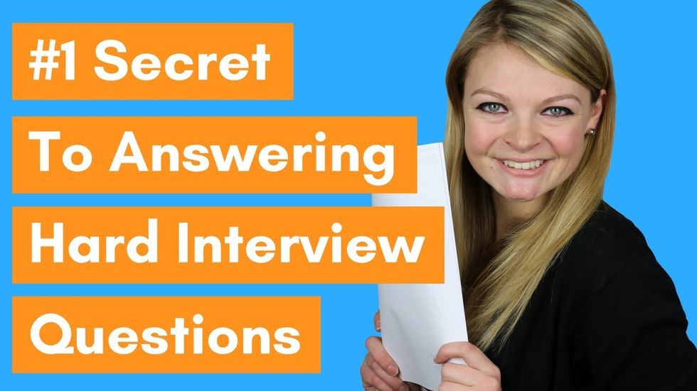 Interview HACK: #1 Secret To Answering Hard Interview Questions