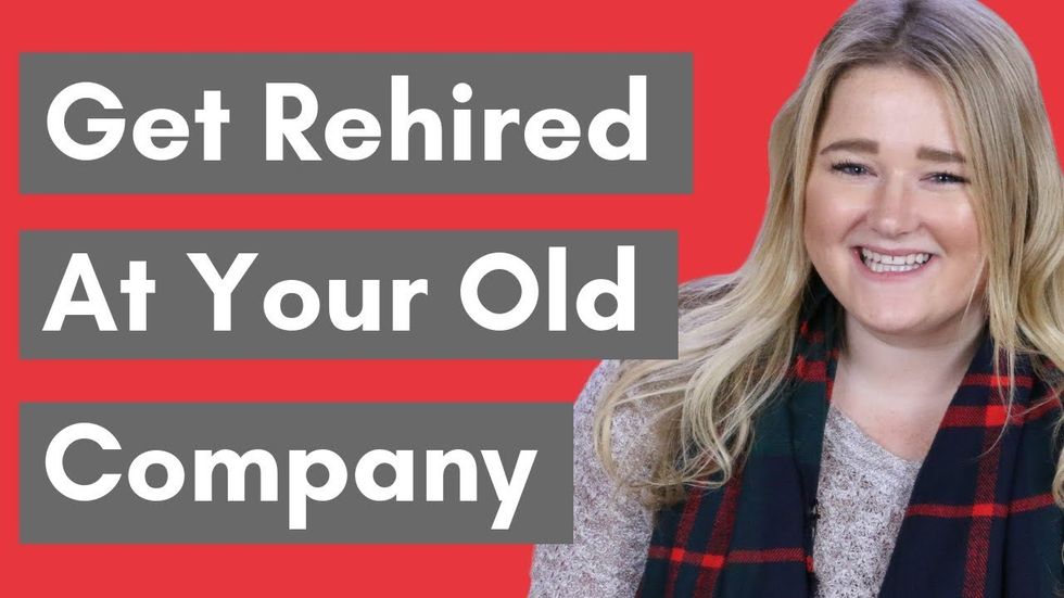 How To Get Rehired By Your Former Employer
