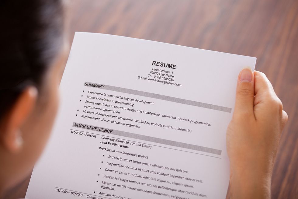 Resume Font Guidelines [Infographic]