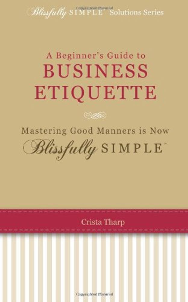 Business Etiquette Basics 