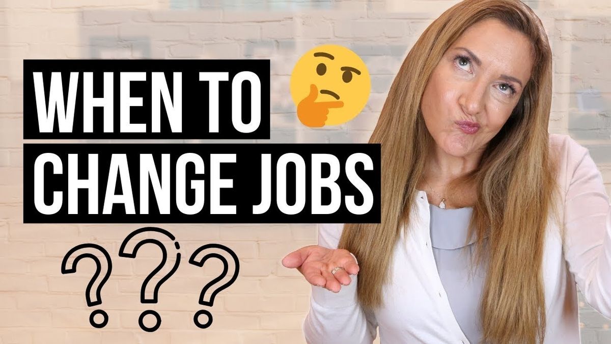 3 Ways To Know When It's Time To Change Jobs