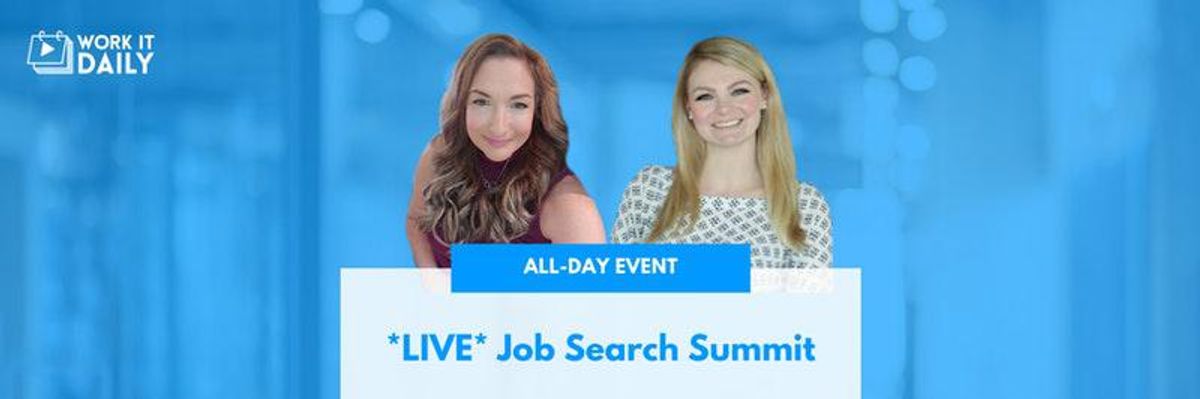 Land A Job You Love - *LIVE* Job Search Summit