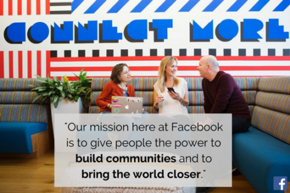 Values & Beliefs At Facebook | Work It Daily