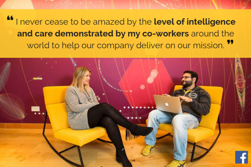 More About Co-Workers At Facebook | Work It Daily