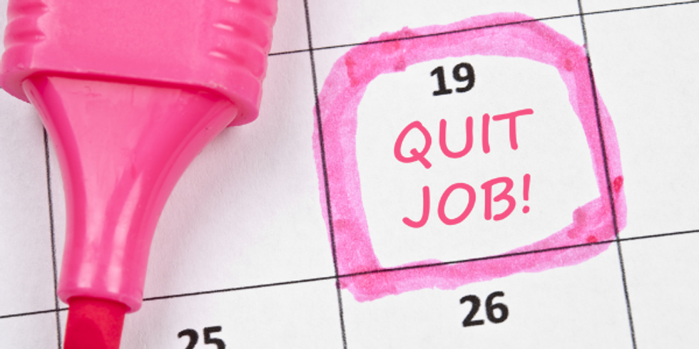 'Should I Quit My Job?'