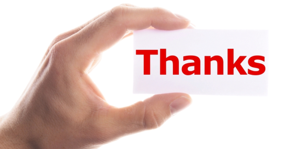 4 Reasons Why Thank-You Notes Work