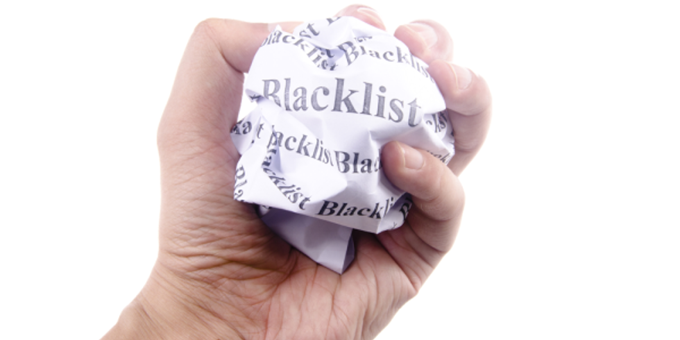 Blacklisted For This Job Search Mistake [Infographic]