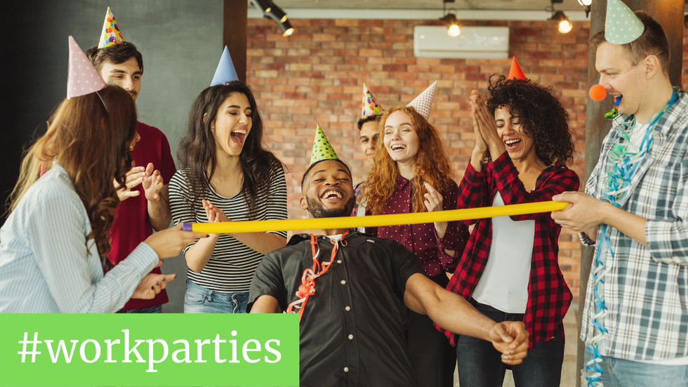 Does Your Company Throw Fun #WorkParties?
