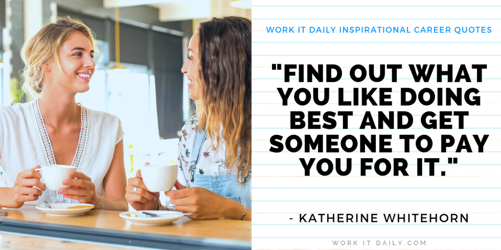21 Inspirational Career Quotes For Professionals - Work It Daily