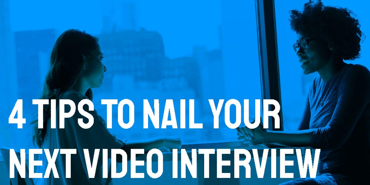 JT Talks Jobs - 4 Tips For A Successful Video Interview - Work It Daily