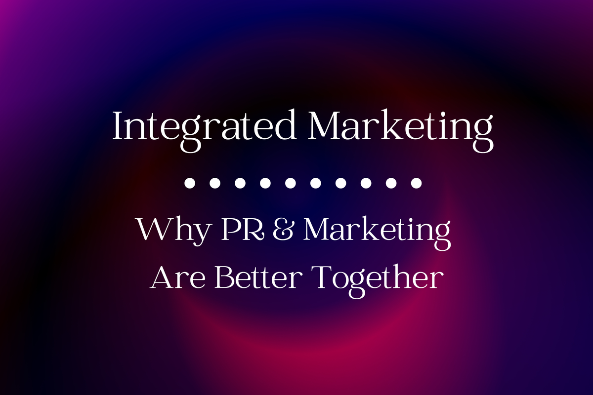 Integrated marketing graphic