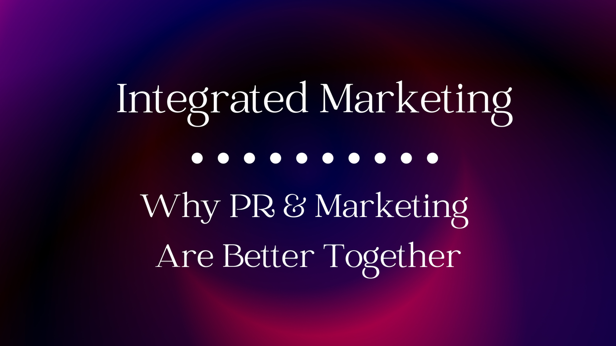 Integrated marketing graphic