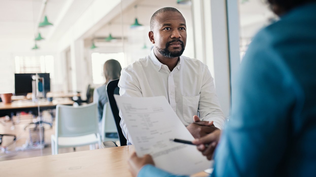 Job applicant answering the "What is your biggest weakness?" interview question