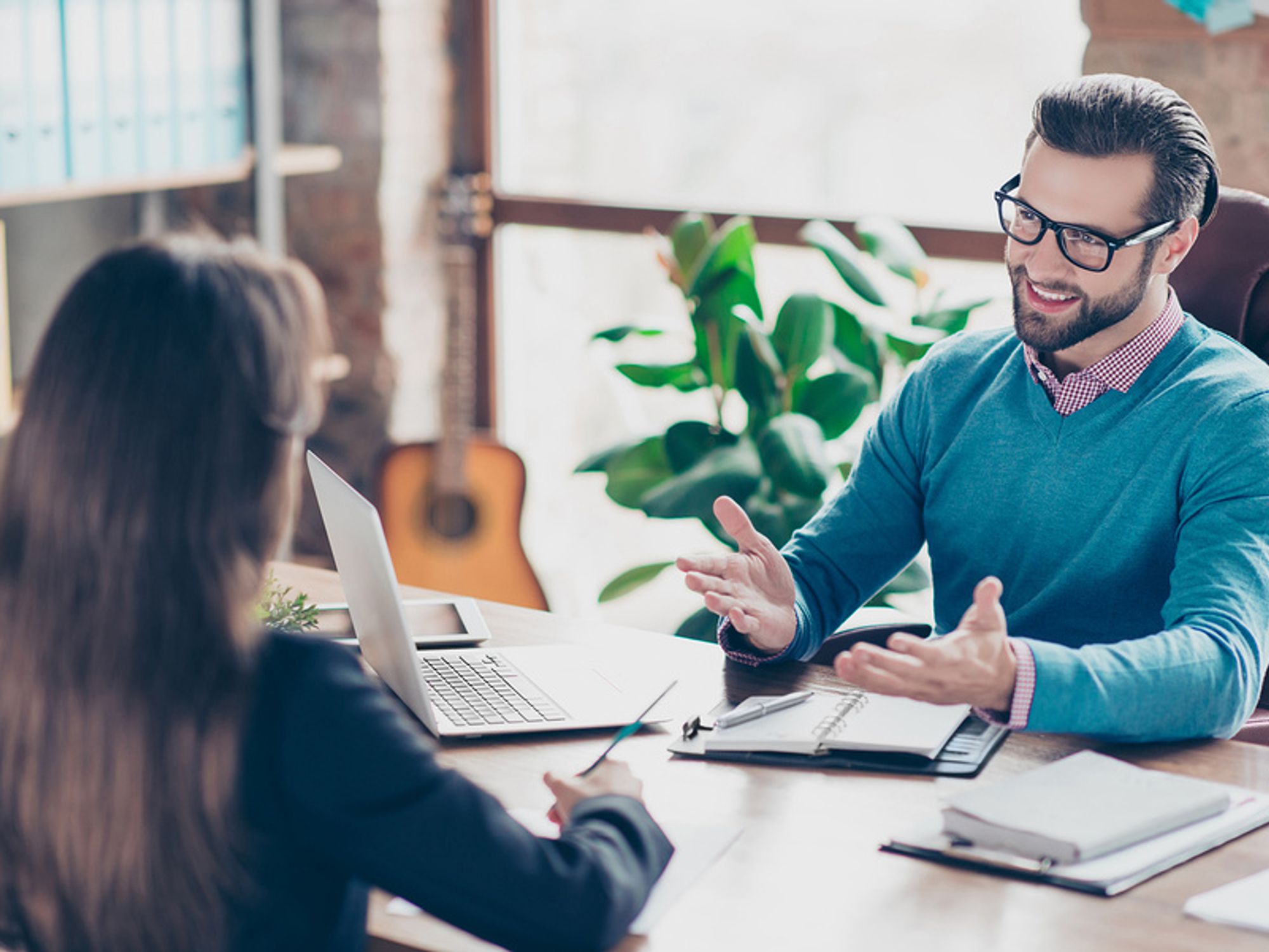 Job applicant answers most common interview questions