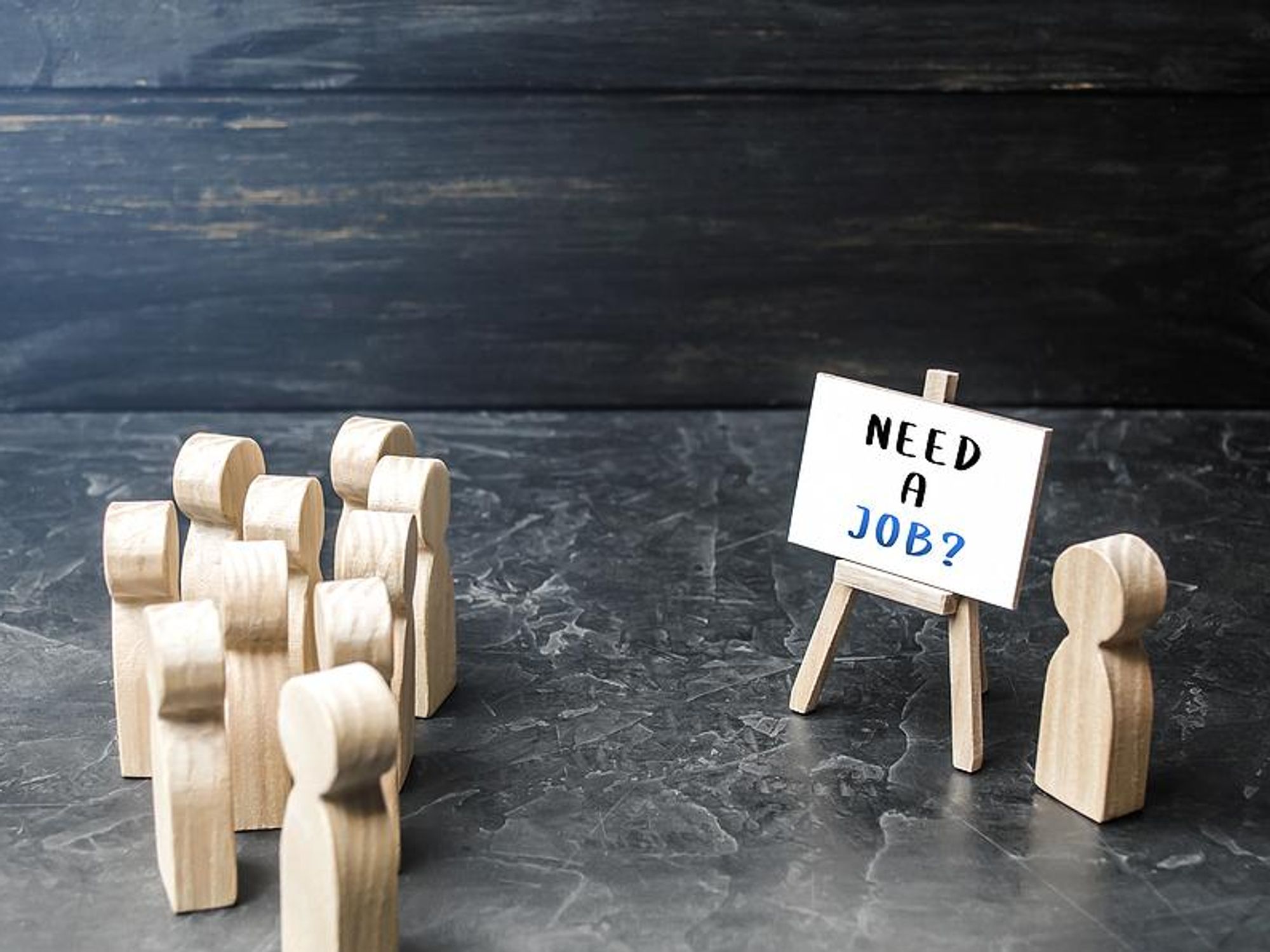 Job search / staffing agency concept