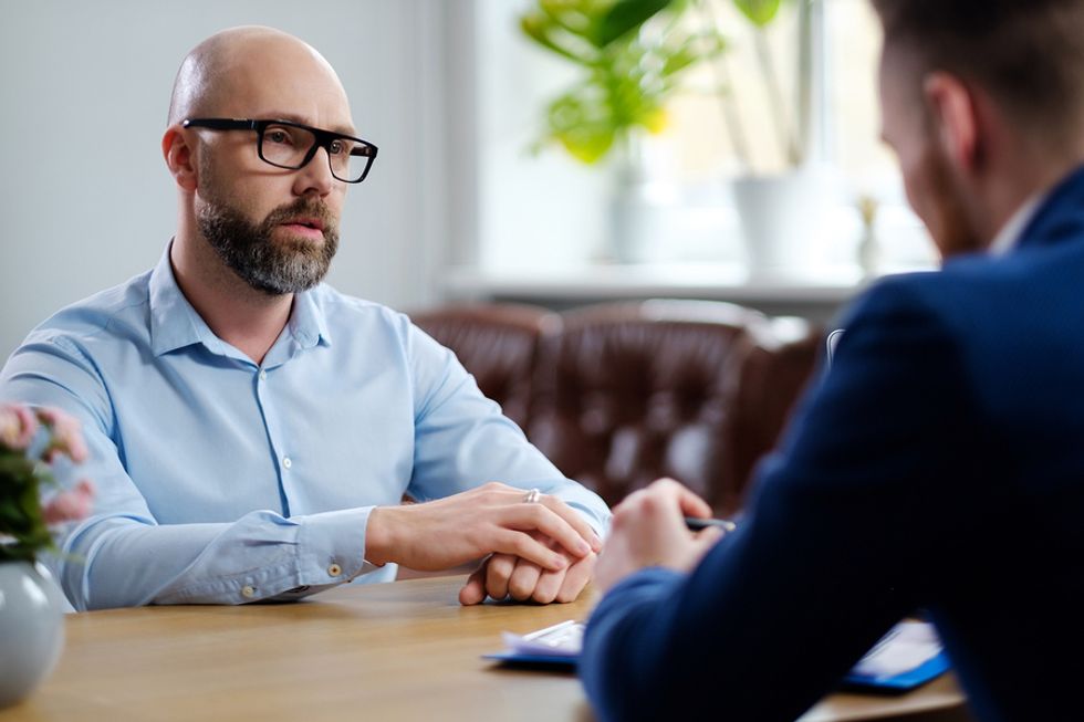 Job seeker answers an illegal interview question