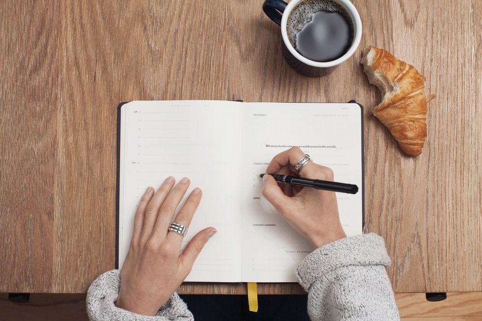 Keeping a good schedule is one way to be more productive at work.
