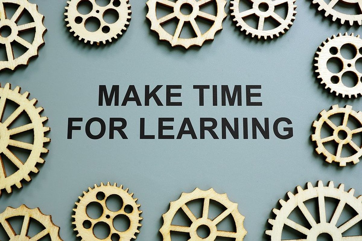 Lifelong learning, personal development concept