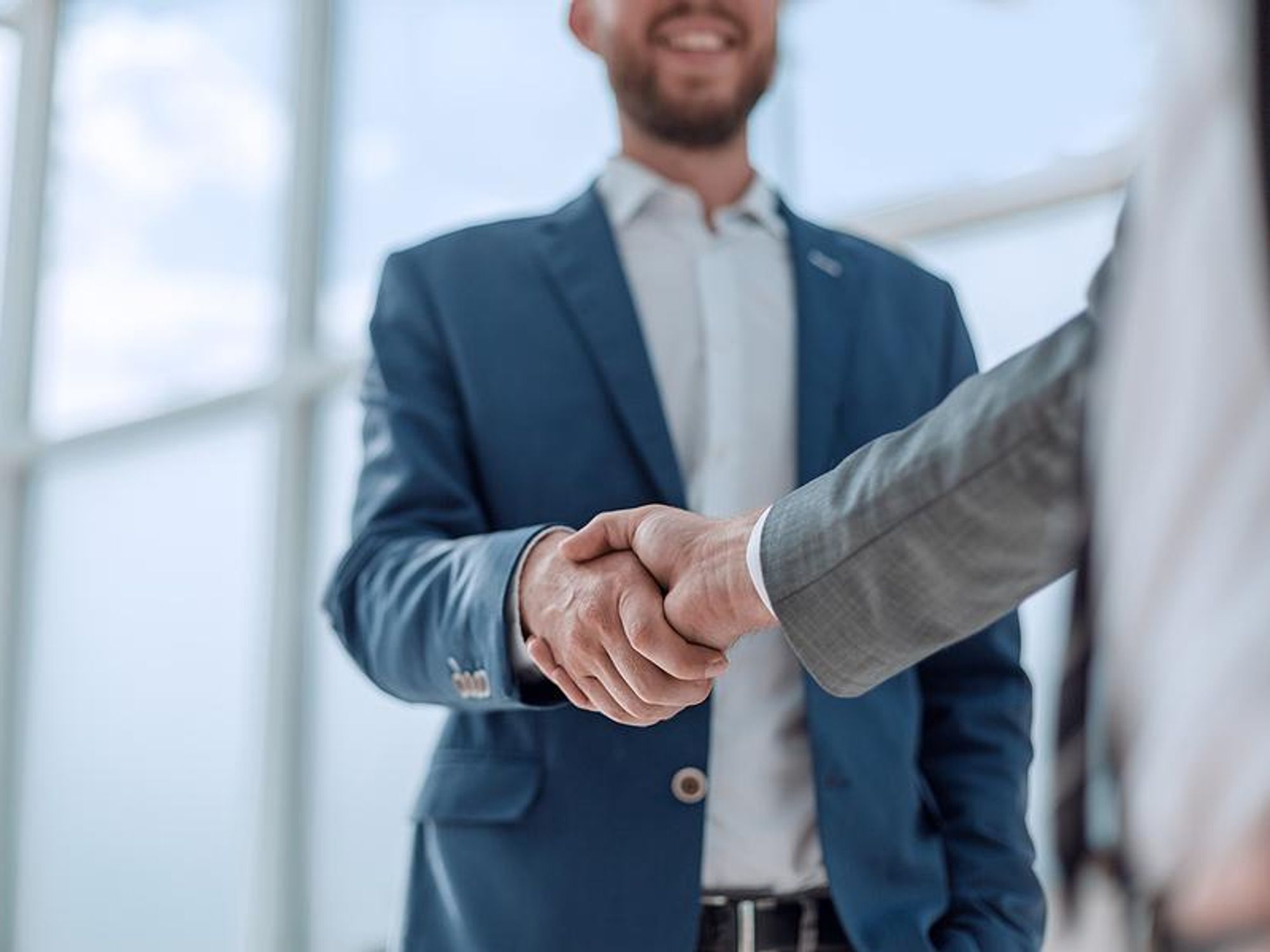 Man accepts a job offer