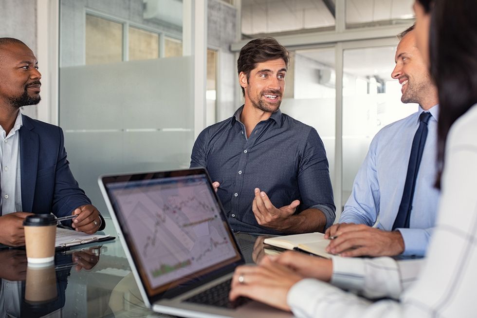 Man adds value to his team during a recession