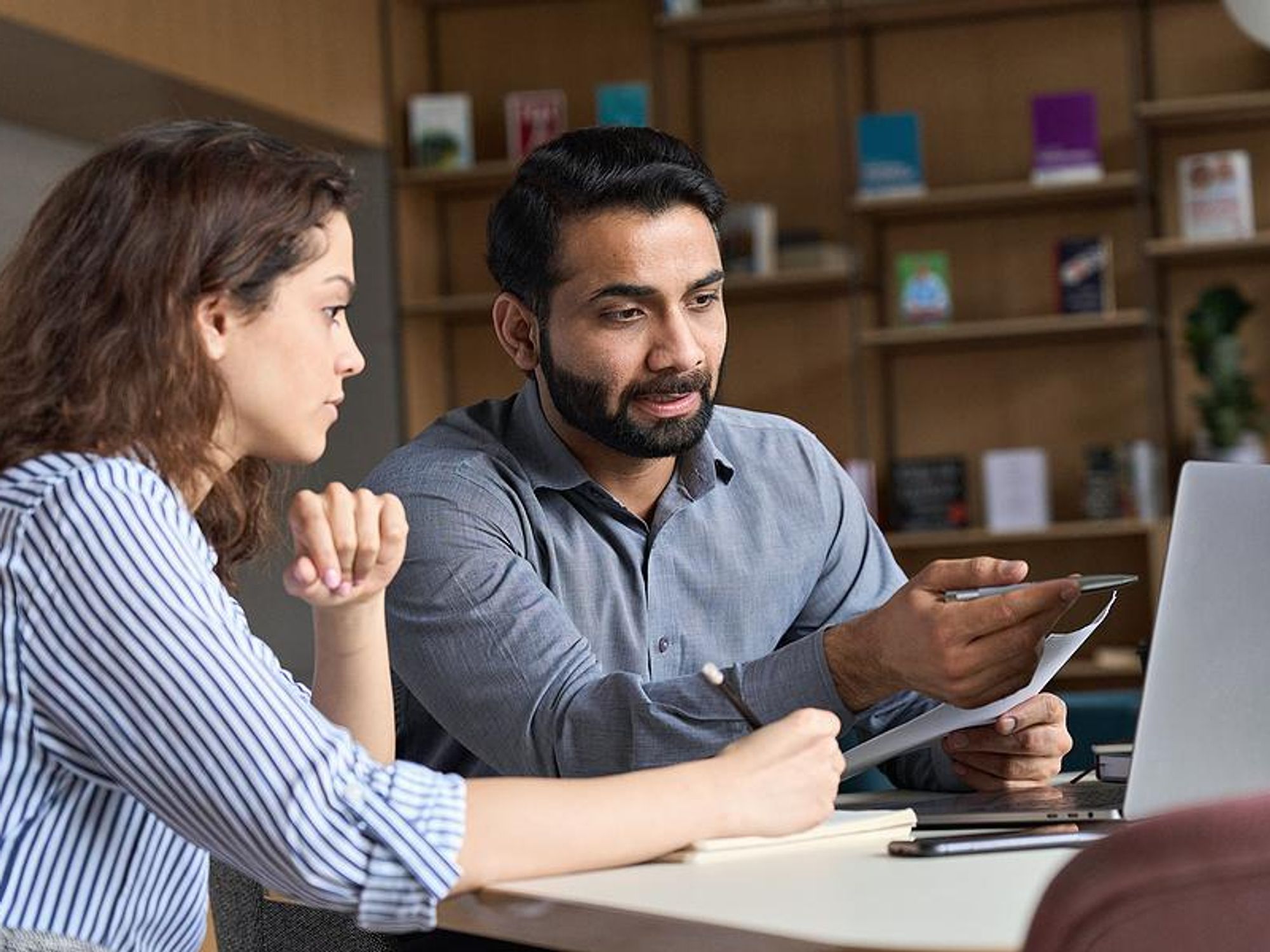 Man takes on more challenging tasks at work