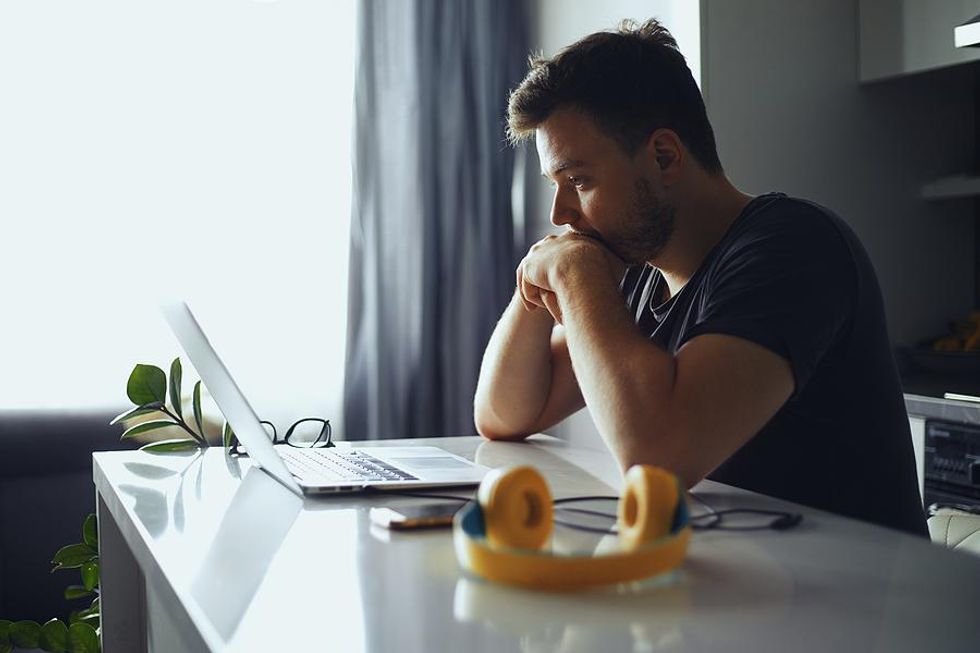 Man upset he didn't get the job