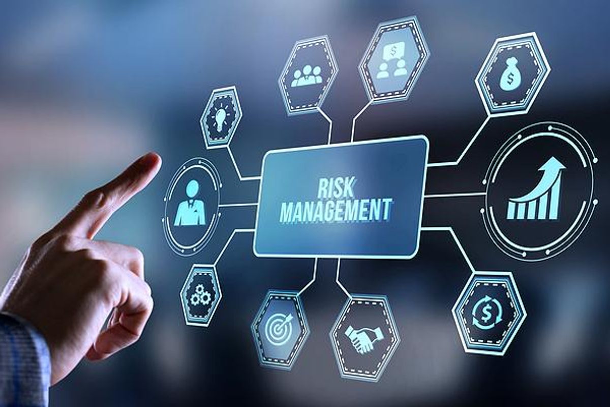 Man uses risk management technologies